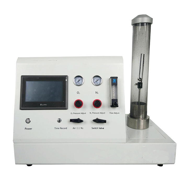 Comprobador automático de índice de oxígeno limitado (LOI) ASTM D 2863, ISO 4589-2